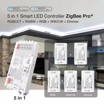 CENFAYA ZigBee RGB/RGBW/RGBCCT/CCT LED Controller 20A