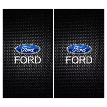 Центральная колонна B-Pillar, наклейки для домашних животных, наклейки с эмблемой, автомобильные аксессуары для Ford Focus mk2 mk3 Fiesta mk7 Ranger Mondeo mk4 S-MAX Kuga