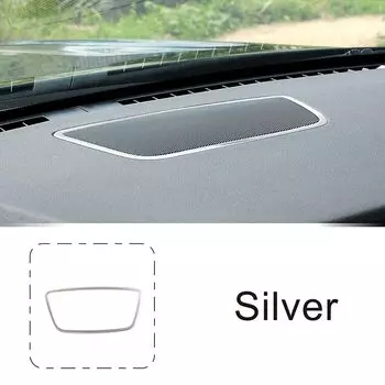 Центральная консоль автомобиля из нержавеющей стали, панель приборной панели, рамка аудиодинамика, отделка для BMW X3 F25 X4 F26 2014-2017, аксессуары для интерьера