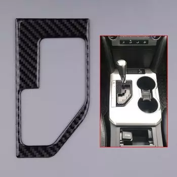 Центральная консоль автомобиля, панель переключения передач, накладка, подходит для Toyota Camry 2012 2013 2014, левый руль, черный