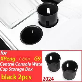 Центральная консоль автомобиля, ящик для хранения чашек с водой для XPeng G9, аксессуары для интерьера 2024