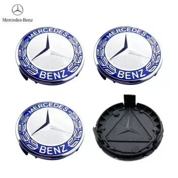 Центральная крышка колеса Mercedes Benz 75 мм, новая черная ступица для Mercedes w204 w211 w205 W212 amg w203 w213 w124 w176 w177, аксессуары