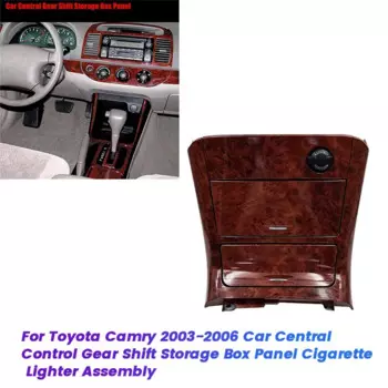 Центральное управление для Toyota Camry 2003-2006 коробка для хранения переключения передач Панель отделка ободок прикуриватель в сборе
