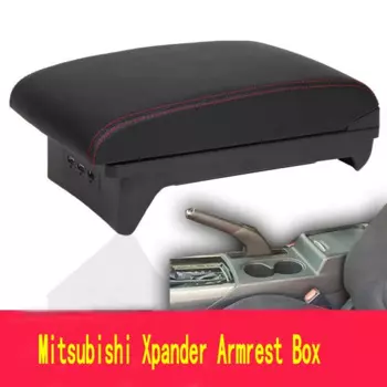 Центральный подлокотник для Mitsubishi Xpander, контейнер для хранения, подлокотники, подлокотники, все в одном с usb