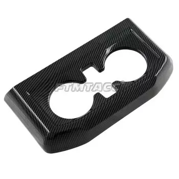 Центральный подлокотник из АБС-углеродного волокна, подставка для чашки с водой, интерьерные аксессуары для Ford F150 F-150 Raptor 2022 2023 2024