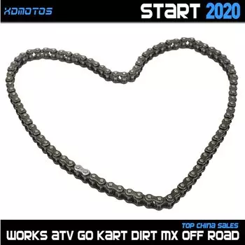 Цепь ГРМ для мотоцикла, 25H 88 звеньев, для lifan 140 140cc 1P55FMJ