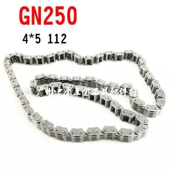 Цепь синхронизации мотоцикла, запасная коробка передач 4 * 5-112L для Suzuki GN250 GZ250 DR250 SP250 GN GZ DR SP 250 250cc