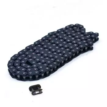 Цепь T8F с запасным звеном 47cc 49cc 2-тактный двигатель ATV Quad Go Kart карманный мини-мотор для мотоцикла 136