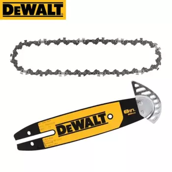 Цепная пила DEWALT DT20693, направляющая для масла, 20 см