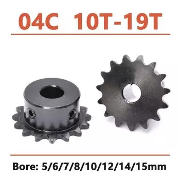 Цепное колесо привода GooBetter 10T-19T 45# сталь