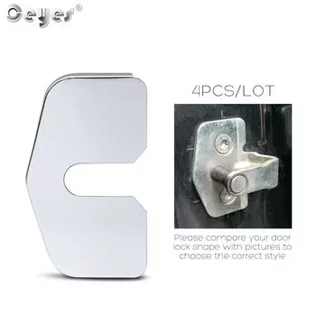 Ceyes 4 шт. автомобильные аксессуары, крышка дверного замка, подходит для Vauxhall VXR Astra Insignia Opel Opc для Builk Saab 95 1998-2009, автостайлинг