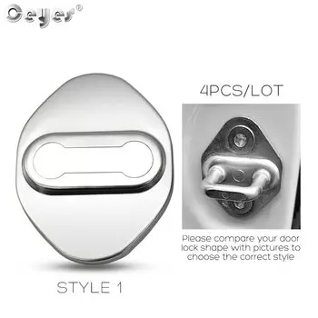 Ceyes 4 шт. автомобильные аксессуары защитные чехлы для дверных замков для Toyota Chr Daihatsu Mazda для Honda Mugen Lexus авто украшают стиль
