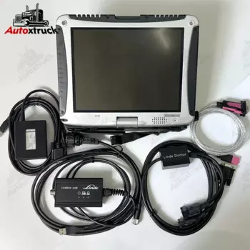 CF 19 ноутбук вилочный погрузчик диагностический инструмент для Linde Canbox Doctor Linde Pathfinder программное обеспечение + диагностический комплект Jungheinrich Judit Incado Box