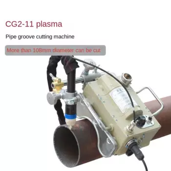 CG2-11 машина для газовой резки плазменных труб, машина для снятия фаски труб, полуавтоматическая машина для резки пламени, магнитный инструмент для резки труб