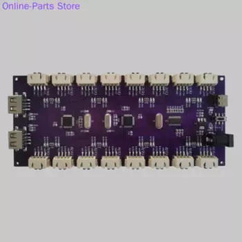 CH348Q флеш-накопитель с USB на 16 последовательный порт TTL модуль 485 многоканальный CH348USB на модуль RS232 422
