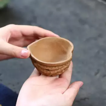 Чайная чашка OIMG из пурпурной глины