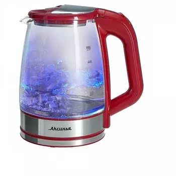 Чайник электрический 1500 Вт, 2,2 л АКСИНЬЯ КС-1006 красный