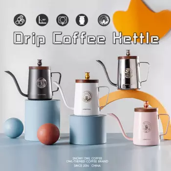 Чайник кофейный из нержавеющей стали, 350 мл, 600 дюйма