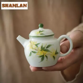 Чайник ручной росписи османтус, 120 мл