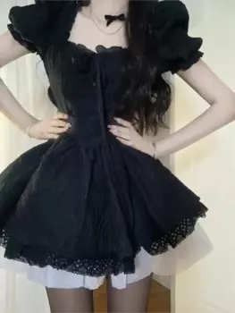 Чайный перерыв первая любовь день рождения маленькое платье Милая Талия Обрезка девушка Мори