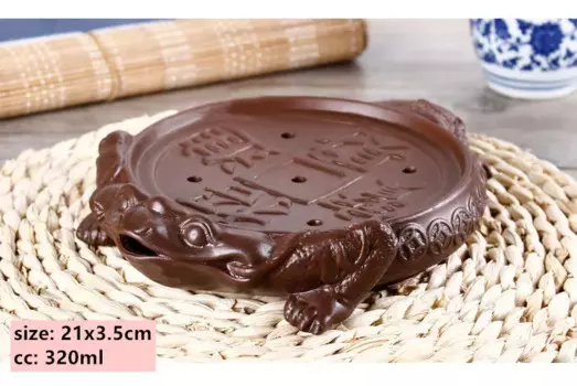 Чайный поднос из фиолетовой глины JINGDE TEA SET