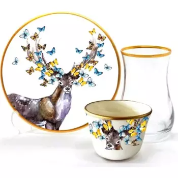 Чайный сервиз Toygar Damla Efe, олень