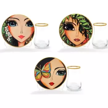 Чайный сервиз Toygar Drop 6 Numi