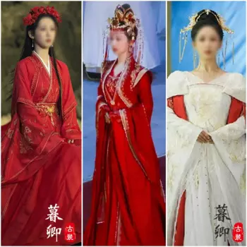 Chang Xiang Si платье в стиле династии Хань Yang Zi Xiao Yao аналогичный стиль костюм Hanfu в китайском стиле Xiaoyao Элегантное свадебное платье Hanfu