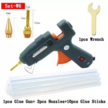 Chanseon CS-618 термоклеевой пистолет 60-100 Вт темно-зеленый