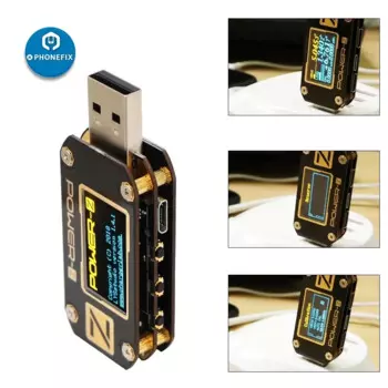 ChargerLAB POWER-Z KM001 KT002 PD тестер USB вольтметр PD3.1 зарядное устройство измеритель напряжения тока 48 В Диапазон двойной Type-C тестер KM003C