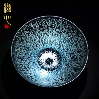 Чашка для чая Deng zi с подсветкой в виде сердца, черная/серебристая