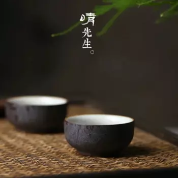 Чашка для чая Jingdezhen Ugyen в китайском стиле, домашняя чашка Master, персональная чашка, глазурованная, Ru посуда, чашка дзен для чая с трещинами и глазурью