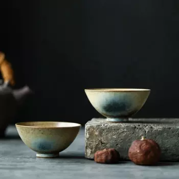 Чашка для чая Mr. Qing Jingdezhen ручной работы, высокая температура, в стиле ретро