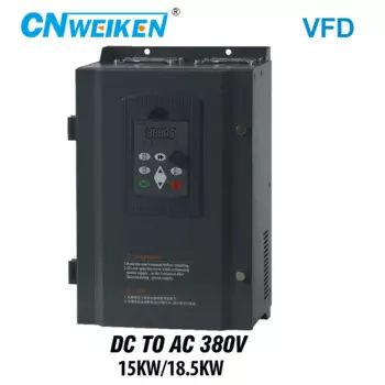 Частный Инвертор vfd WK310 с питанием от постоянного тока до переменного тока, с водяным насосом, солнечная серия, 380 В, 15 кВт/кВт, солнечный инвертор