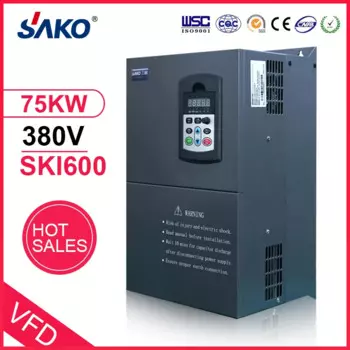 Частотный преобразователь Sako SKI600 380VAC 75KW 100HP VFD