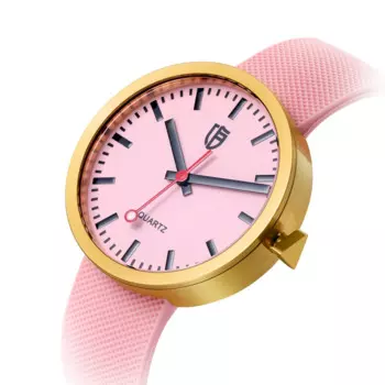 Часы BERNY для женщин, простые светящиеся железнодорожные циферблаты, сапфировые кварцевые наручные часы, модные повседневные женские часы из нержавеющей стали