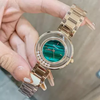 Часы DINIMI женские модные брендовые простые темпераментные женские кварцевые часы со стальным ремешком