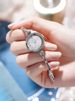 Часы Julius японские кварцевые женские с маленькими часами, модный браслет с перламутром, Подарочная коробка для девушек на день рождения, стразы