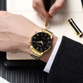 Часы наручные мужские кварцевые в стиле милитари