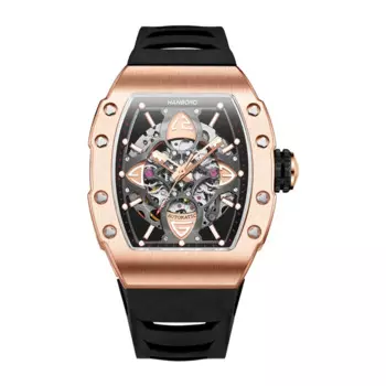 Часы-скелетоны Мужские механические, из нержавеющей стали, 8N24 часы мужские наручные часы мужские механические часы механические мужские механические часы мужские наручные мужские часы часы с автоподзаводом