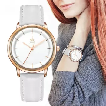 Часы женские повседневные благородные водонепроницаемые модные часы женские простые кварцевые часы женские