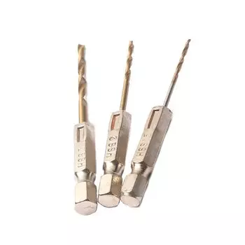 CHEERBRIGHT Спиральные сверла из титановой стали 1.5 мм, 2 мм