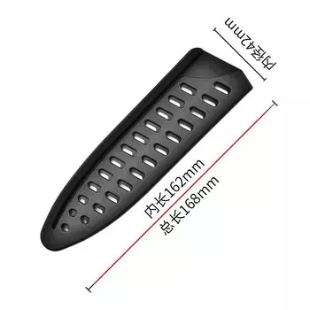 Чехлы для ножей MOONBIFFY, черные, пластик