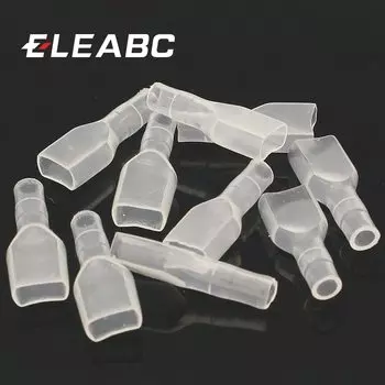 Чехлы для обжимных клеммных лопаточных разъемов 6,3 мм ELEABC