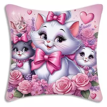 Чехлы для подушек MINISO с принтом кота