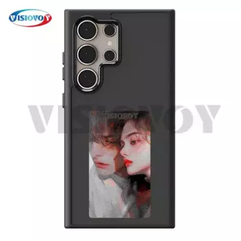 Чехлы для телефонов Samsung, четыре цвета, E-ink Screen DIY Galaxy S24 S23, ультратонкие Чехлы, функциональные аниме чехлы для телефонов Battry Free Funda
