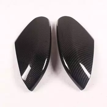 Чехлы из углеродного волокна для автомобильных зеркал заднего вида, оболочка, защита для края зеркала заднего вида, чехол для Honda Civic 10, 2016, 2017, 2018, аксессуары