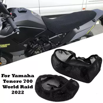 Чехлы на передние и задние сиденья мотоцикла для Yamaha Tenere 700 World Raid 2022 T700 T7