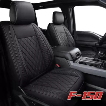 Чехлы на сиденья грузовика F150 подходят для Ford F-150 2017-2025 F250 F350 F450 2009-2023 2024 2025 Supercrew SVT King Ranch Limit
