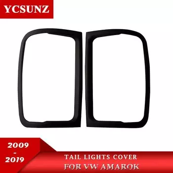 Чехлы на задние фонари из АБС-пластика для Vw Amarok 2009 2010 2011 2012 2013 2014 2015 2016 2017 2018 2019 2020 2021 2022